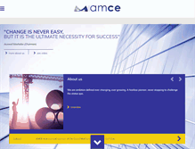 Tablet Screenshot of amce.co.za